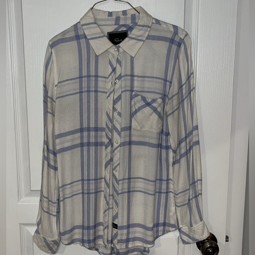 Rails Plaid Button Up